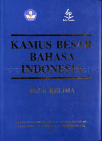 Image of Kamus besar bahasa Indonesia