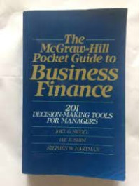Image of The McGraw-Hill pocket guide to business finance : 201 decision- making tools for managers